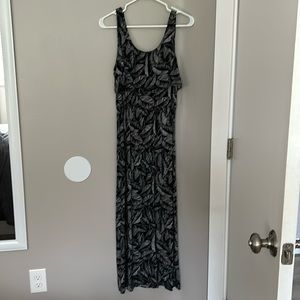 Merona black maxi dress